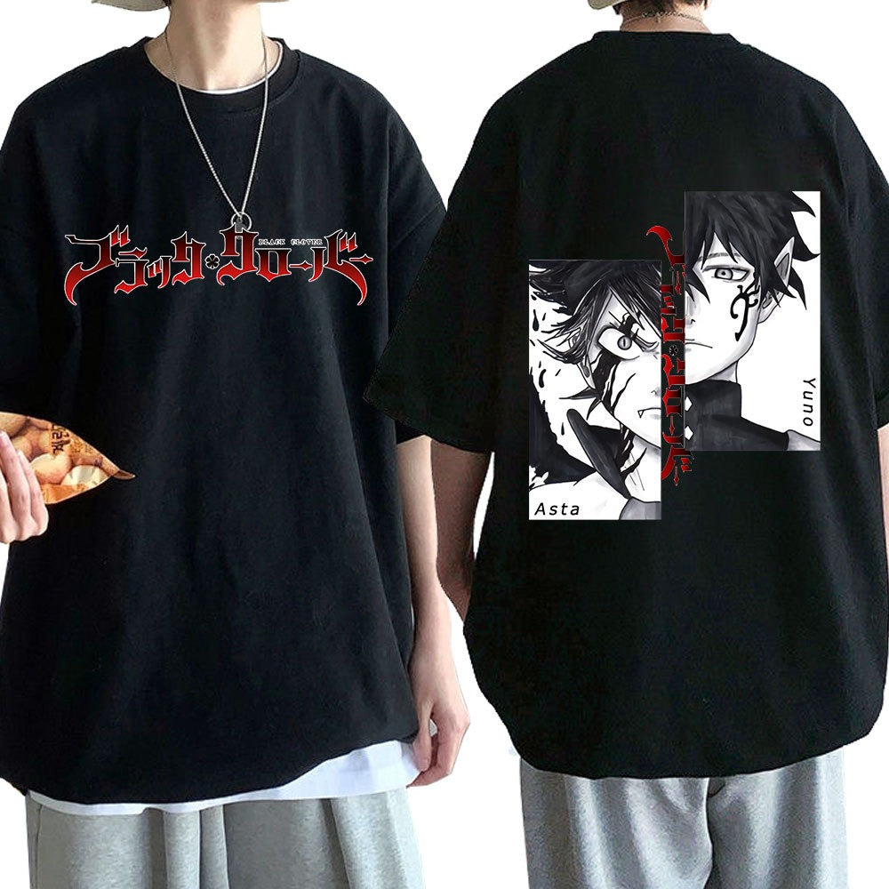 Black Clover Pump Cover Double Sided