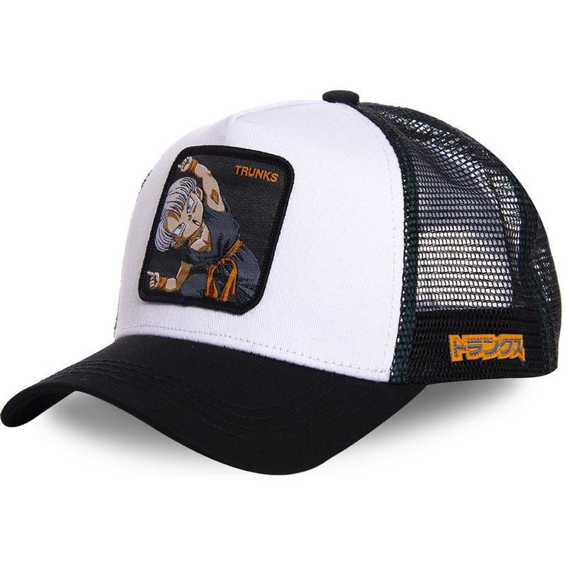 Dragon Ball Baseball Trucker hats