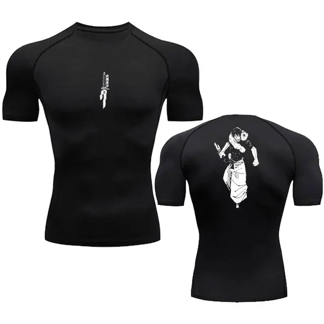 Compression Gym Shirt Toji Fushiguro