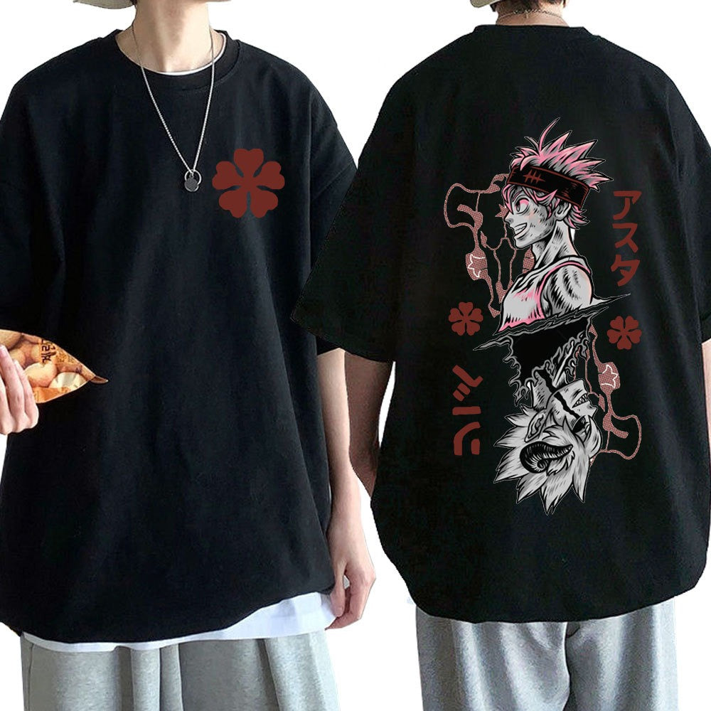Black Clover Pump Cover Double Sided