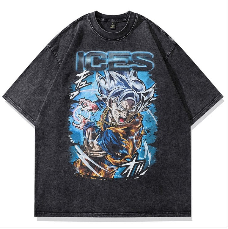 Dragon Ball Oversize Vintage Washed Wax Dyed Pump Cover