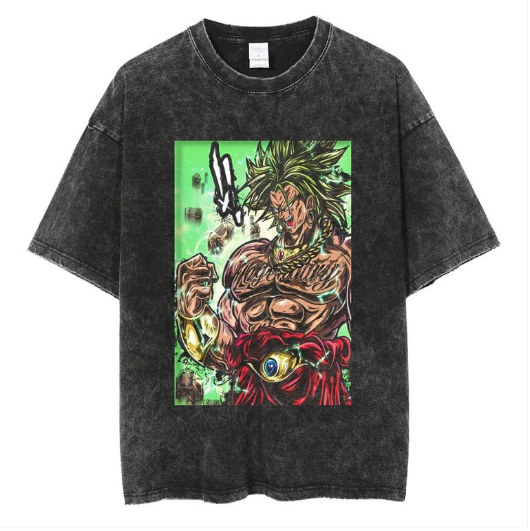 Dragon Ball Oversize Vintage Washed Wax Dyed Pump Cover