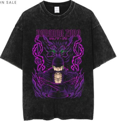 Berserk/Naruto/Baki/Bleach Pump Cover Variations Washed