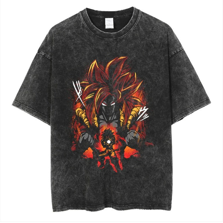 Dragon Ball Oversize Vintage Washed Wax Dyed Pump Cover