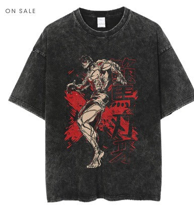 Berserk/Naruto/Baki/Bleach Pump Cover Variations Washed
