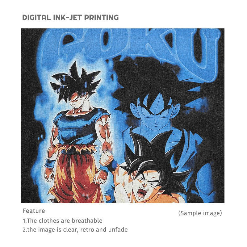Dragon Ball Pump Cover Oversized shirt