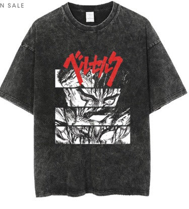 Berserk/Naruto/Baki/Bleach Pump Cover Variations Washed