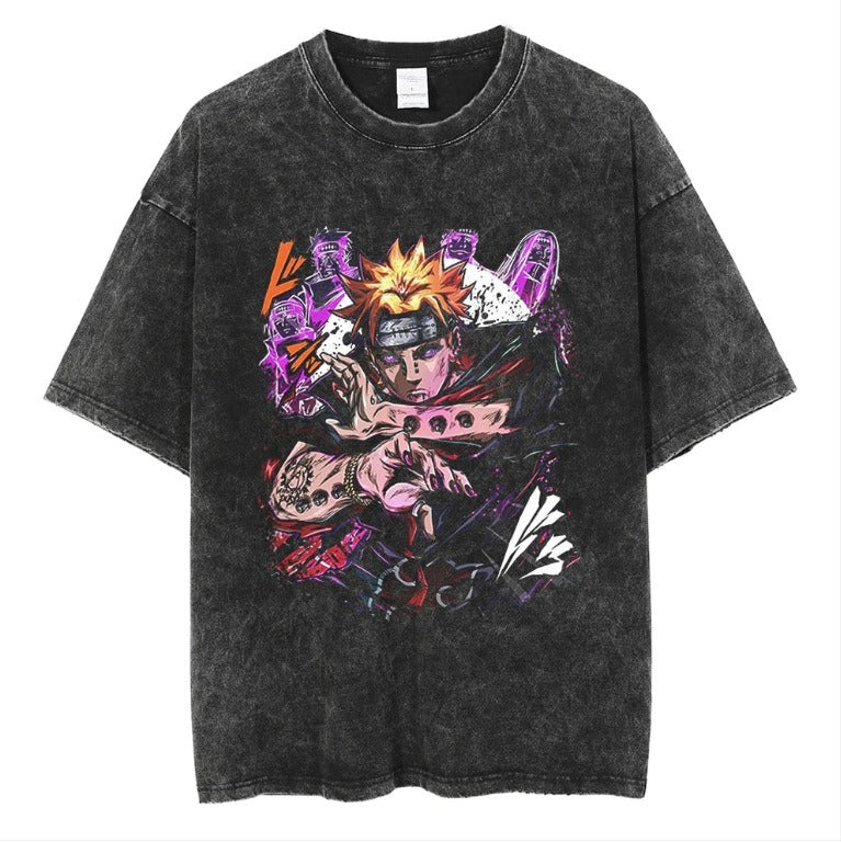 Naruto Oversize Washed Wax Dyed Pump Cover