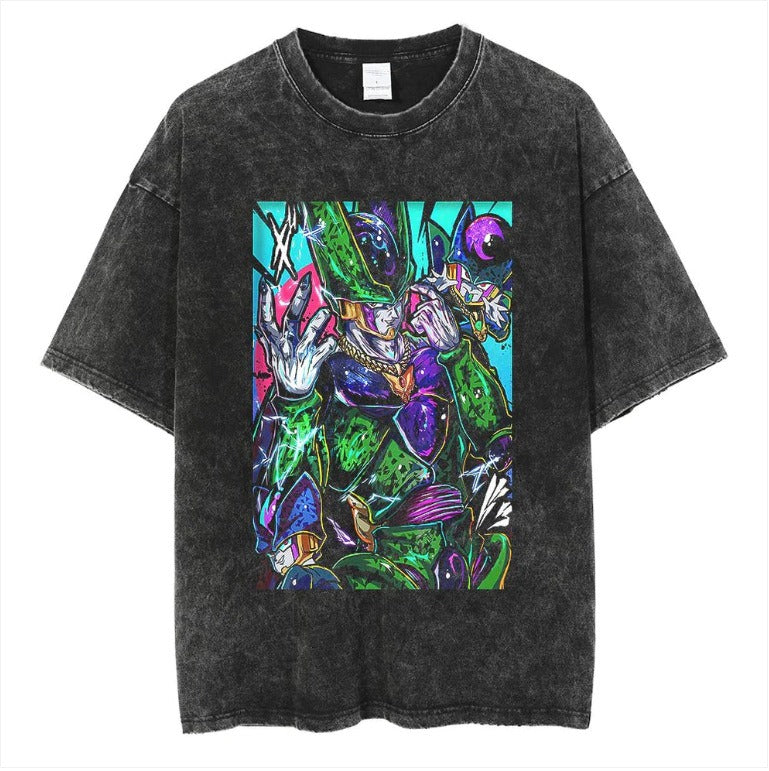 Dragon Ball Oversize Vintage Washed Wax Dyed Pump Cover