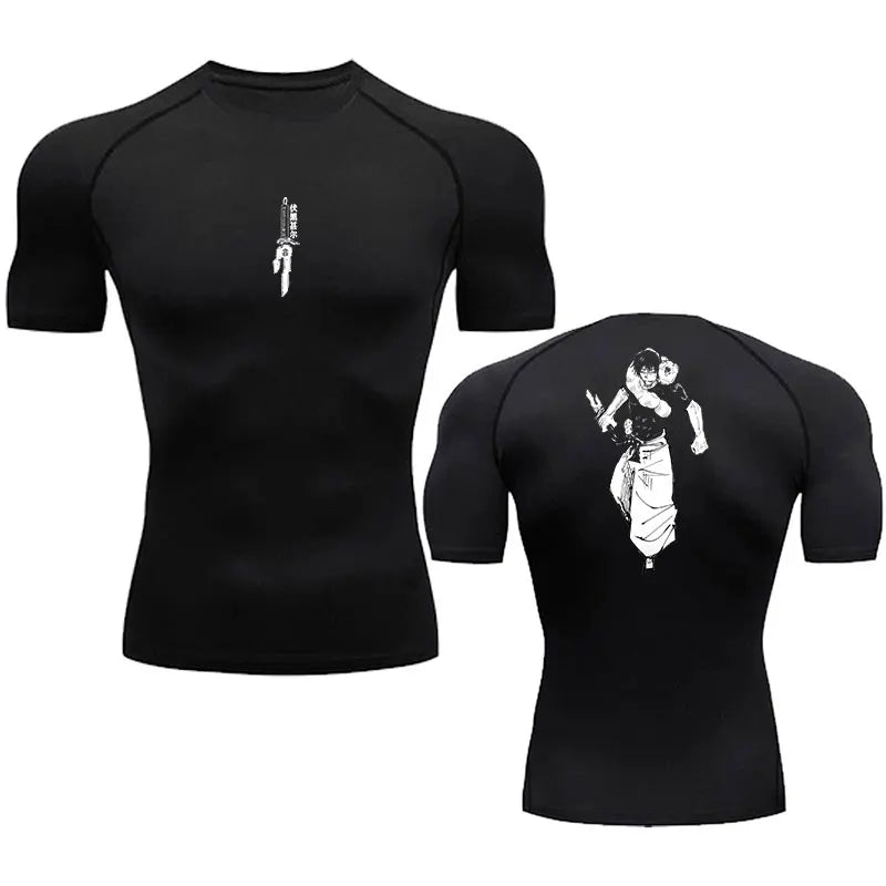 Compression Gym Shirt Toji Fushiguro