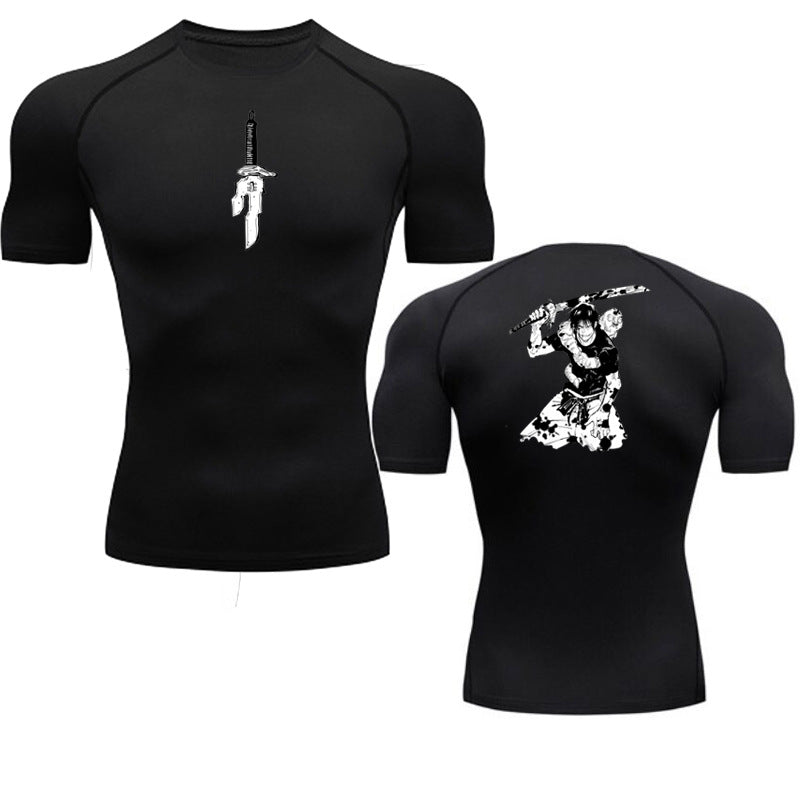 Compression Gym Shirt Toji Fushiguro