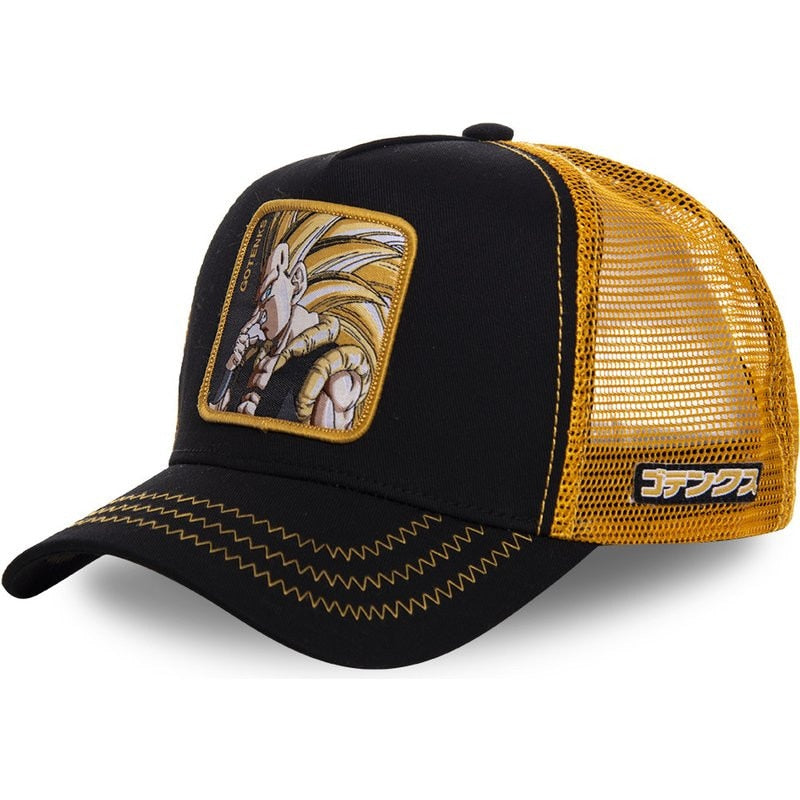 Dragon Ball Baseball Trucker hats