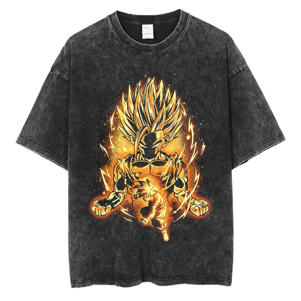Heavyweight Washed Dragon Ball Z Pump Cover Variations