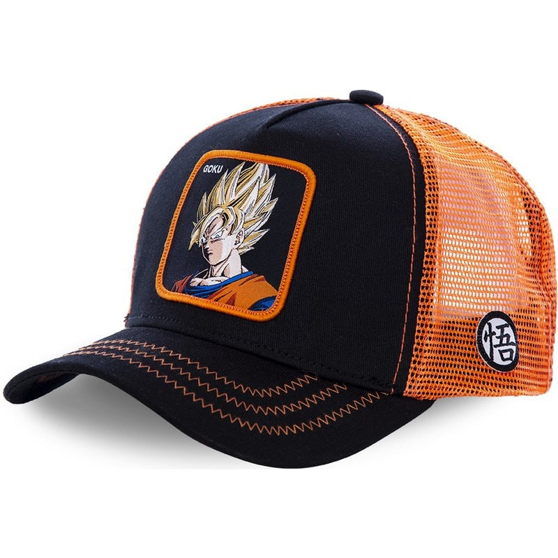 Dragon Ball Baseball Trucker hats