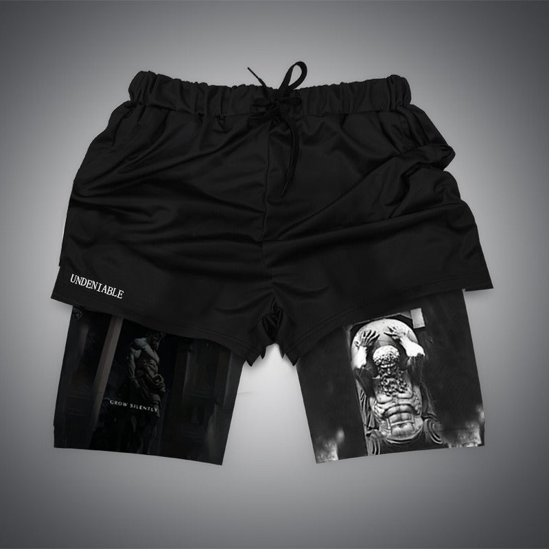 Gym Shorts With Liner Anime Variations