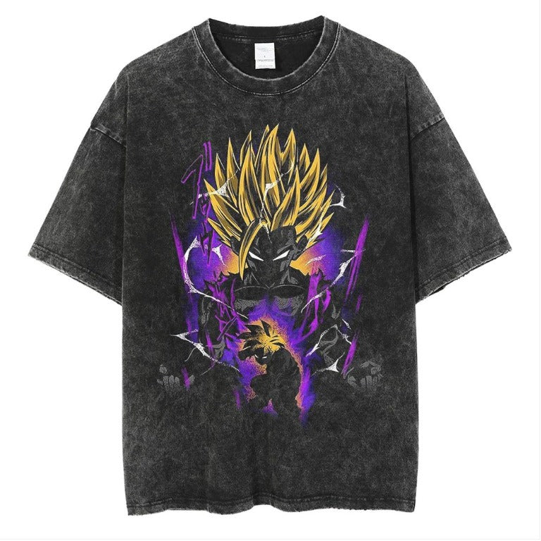 Dragon Ball Oversize Vintage Washed Wax Dyed Pump Cover