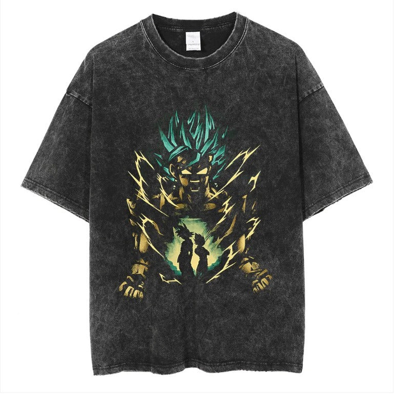 Dragon Ball Oversize Vintage Washed Wax Dyed Pump Cover