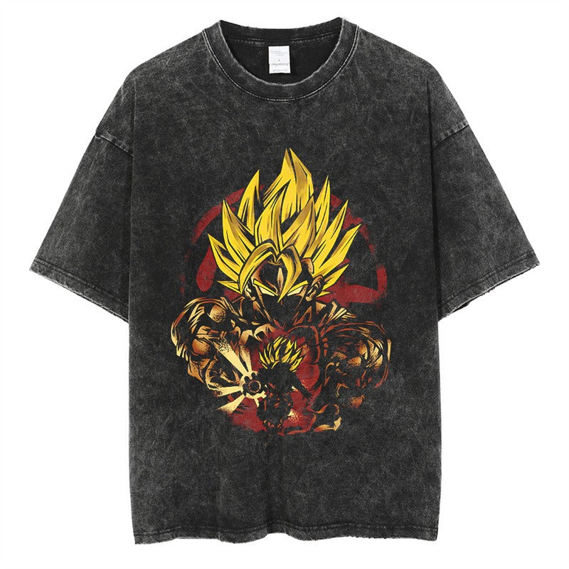 Heavyweight Washed Dragon Ball Z Pump Cover Variations