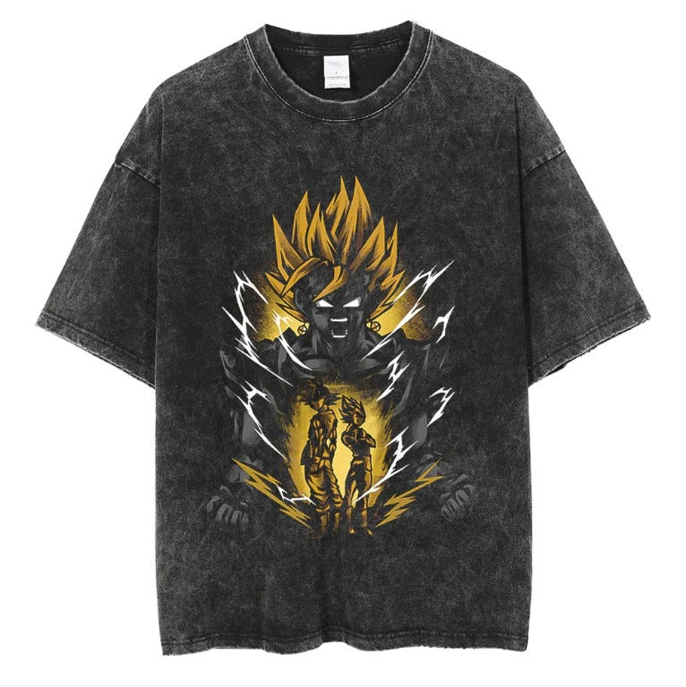Dragon Ball Oversize Vintage Washed Wax Dyed Pump Cover