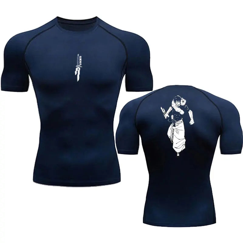 Compression Gym Shirt Toji Fushiguro