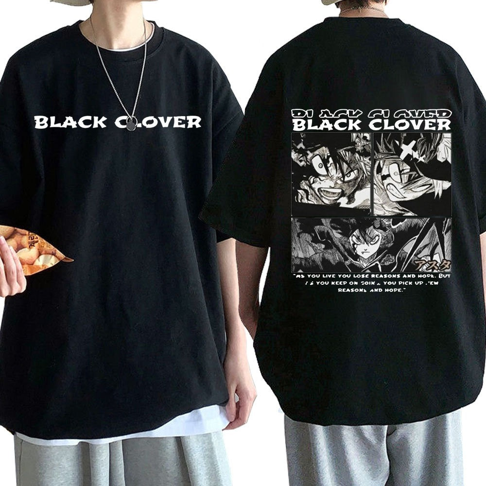 Black Clover Pump Cover Double Sided