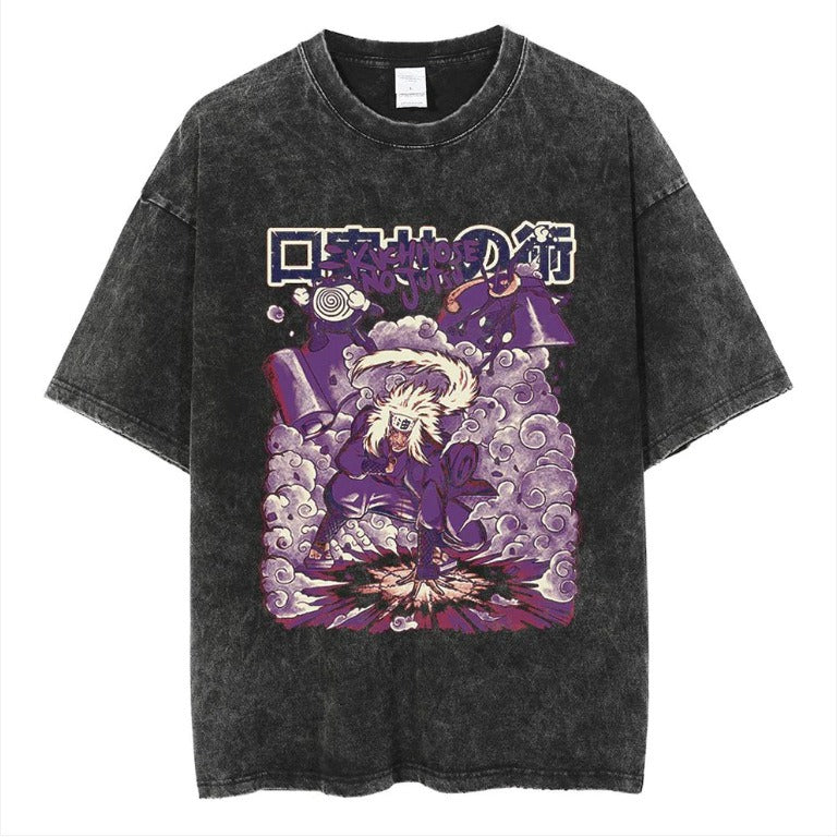 Naruto Oversize Washed Wax Dyed Pump Cover