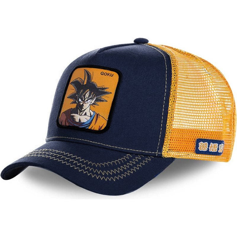 Dragon Ball Baseball Trucker hats