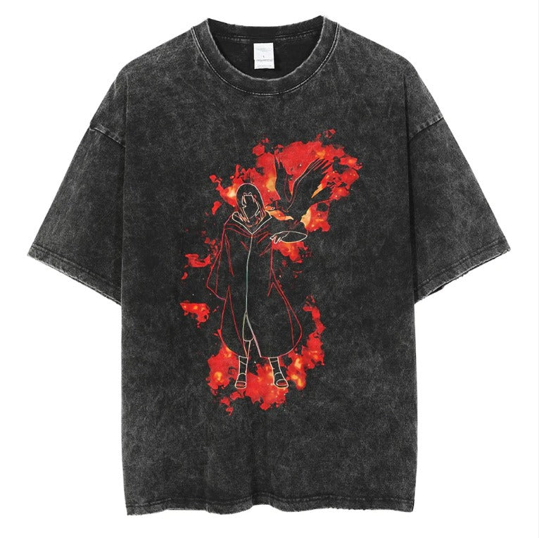 Naruto Oversize Washed Wax Dyed Pump Cover