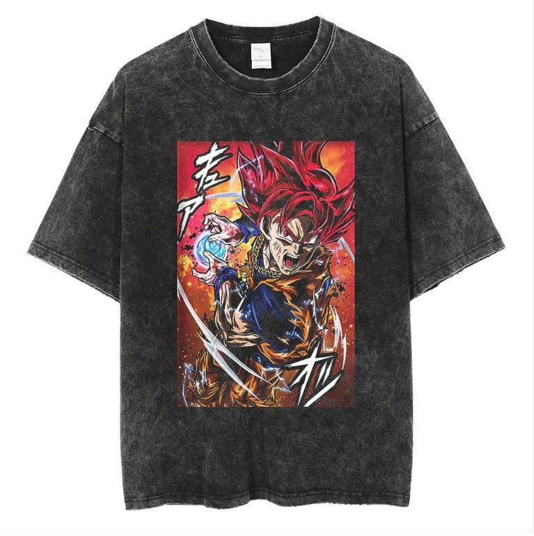 Dragon Ball Oversize Vintage Washed Wax Dyed Pump Cover