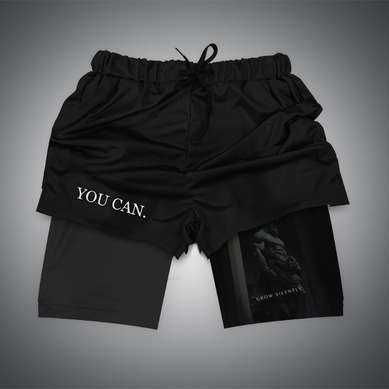 Gym Shorts With Liner Anime Variations