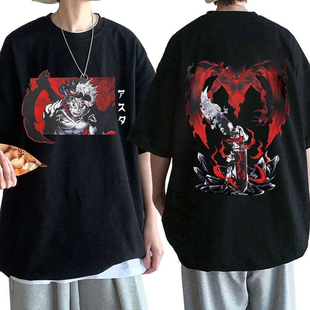 Black Clover Pump Cover Double Sided