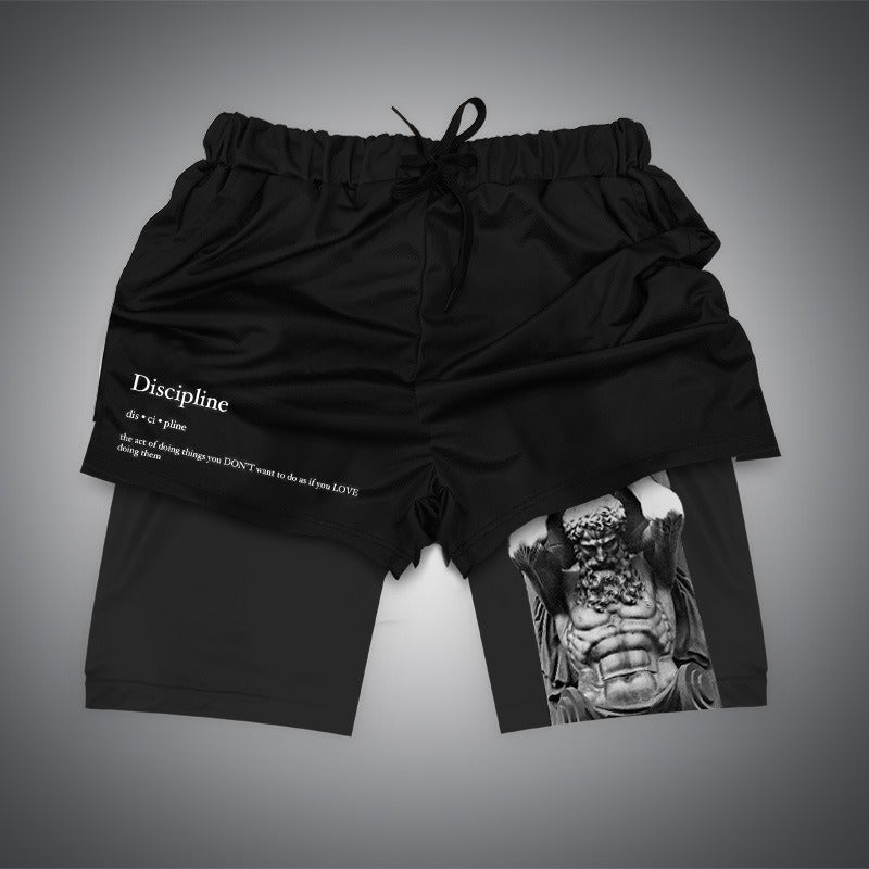 Gym Shorts With Liner Anime Variations