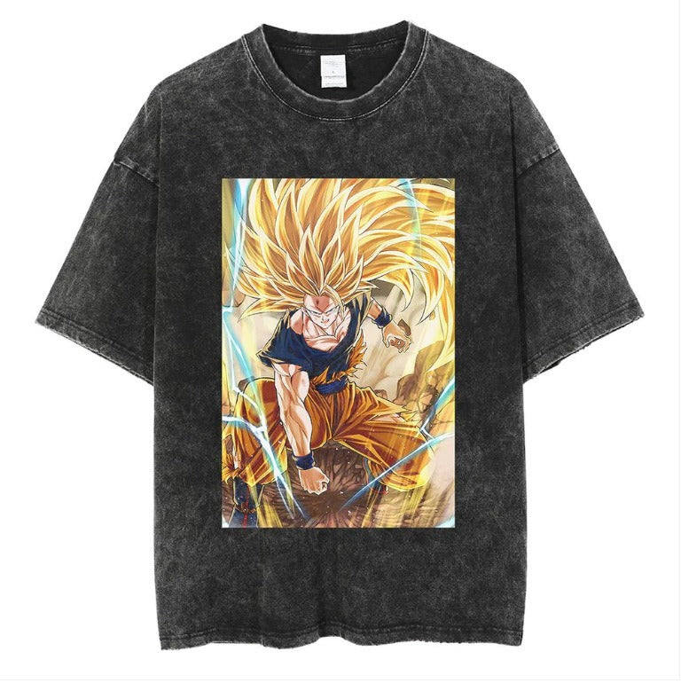 Dragon Ball Oversize Vintage Washed Wax Dyed Pump Cover