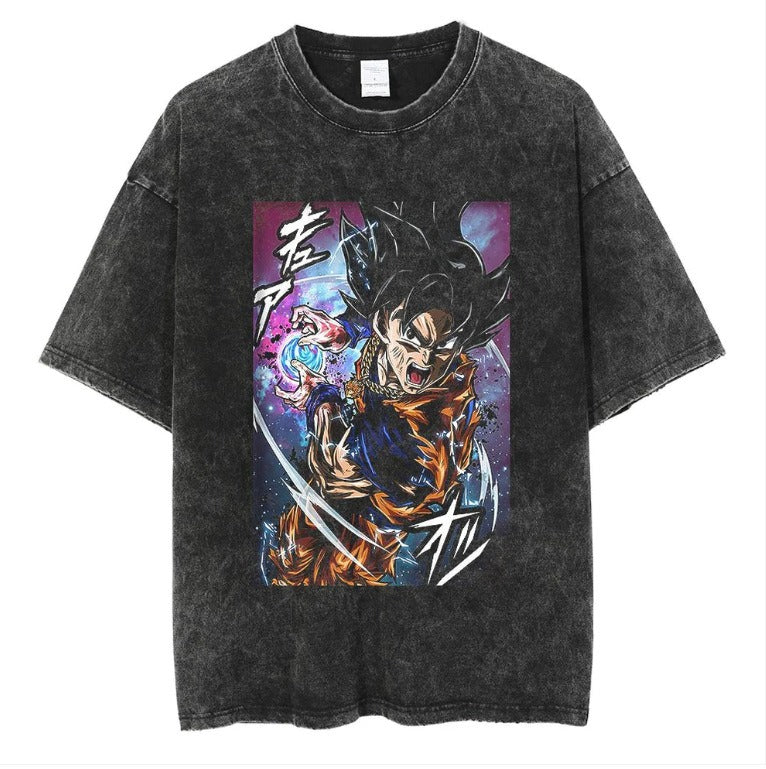 Dragon Ball Oversize Vintage Washed Wax Dyed Pump Cover