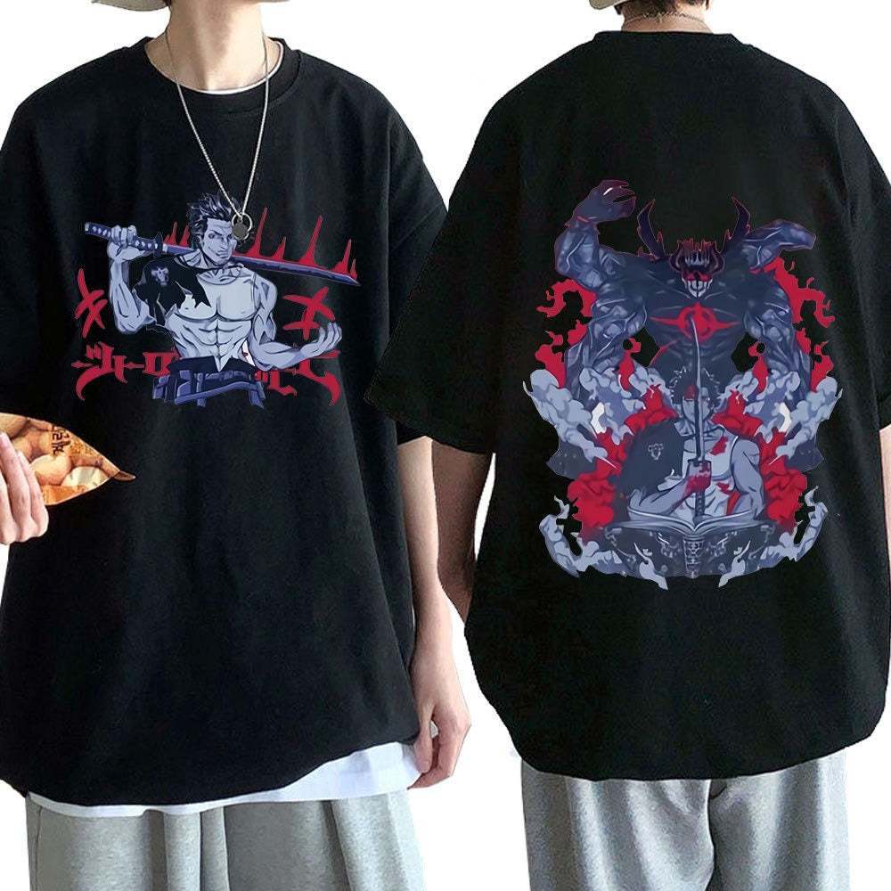 Black Clover Pump Cover Double Sided