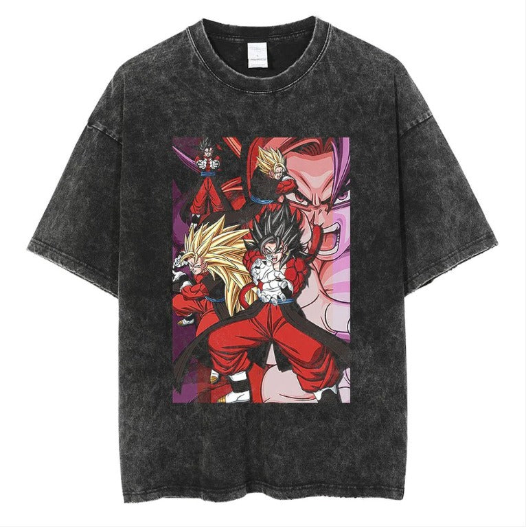 Dragon Ball Oversize Vintage Washed Wax Dyed Pump Cover