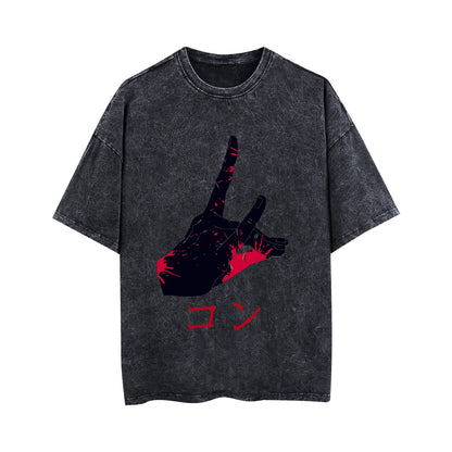 Washed Chainsaw Man Pump Cover