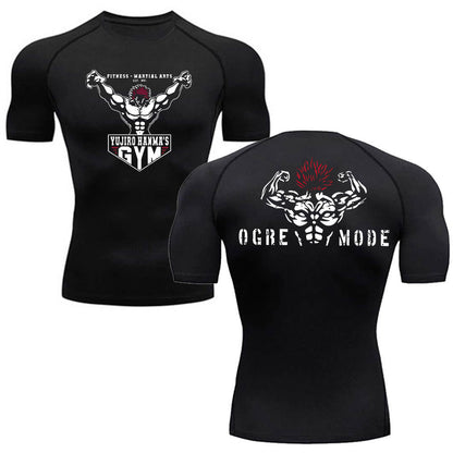 Baki Compression Gym Shirt