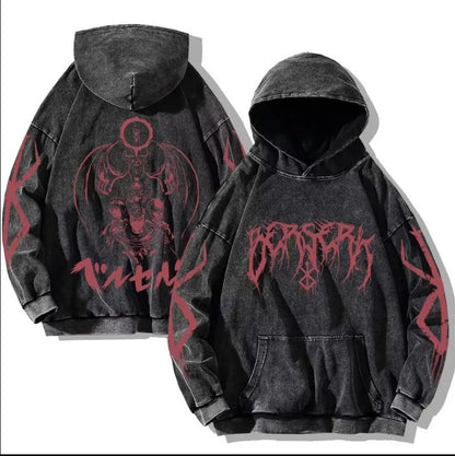 Berserk Double sided Pump Cover Hoodie