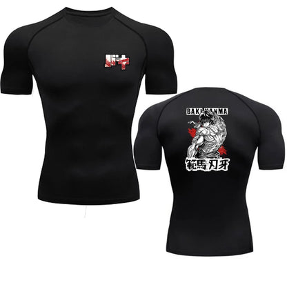 Baki Compression Gym Shirt