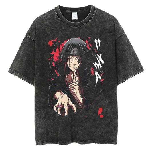 Naruto Washed Dyed Short Sleeved Pump Cover