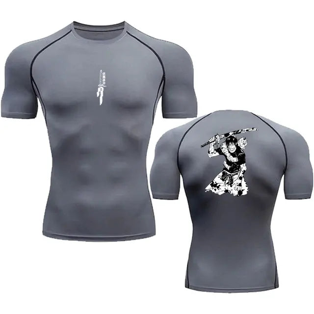 Compression  Gym Shirt Toji Fushiguro