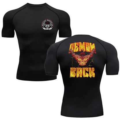 Baki Compression Gym Shirt