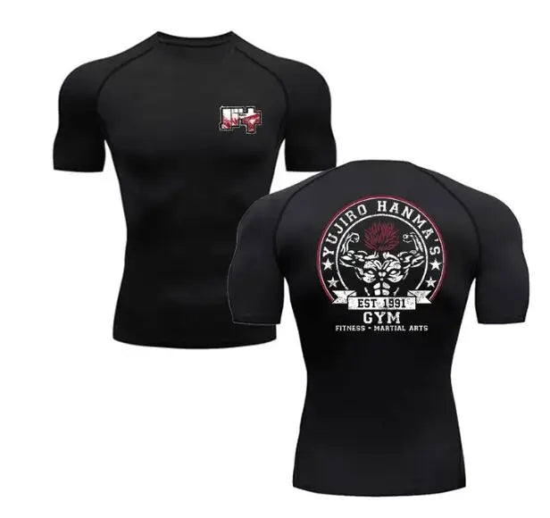 Baki Compression Gym Shirt