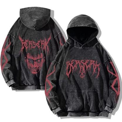 Berserk Double sided Pump Cover Hoodie