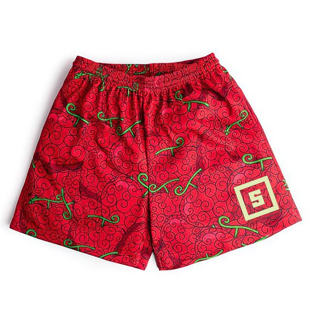 Men Devil Fruit Gym shorts